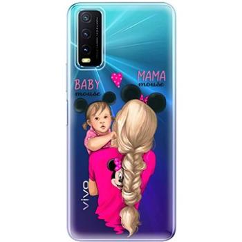 iSaprio Mama Mouse Blond and Girl pro Vivo Y20s (mmblogirl-TPU3-vY20s)