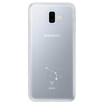 Odolné silikonové pouzdro iSaprio - čiré - Beran - Samsung Galaxy J6+