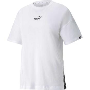 Puma POWER LONGATED TEE Dámské triko, bílá, velikost L