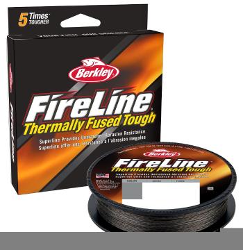 Berkley splétaná šňůra fireline fused original smoke 300 m - 0,39 mm 29,1 kg