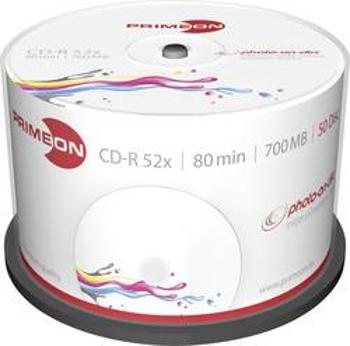 CD-R 80 700 MB Primeon 2761105 50 ks vřeteno s potiskem