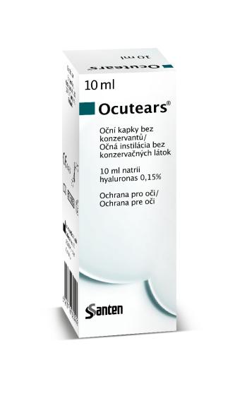 Ocutears Oční kapky bez konzervantů 10 ml