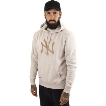 New Era NOS MLB REGULAR HOODY NEYYAN Pánská mikina, béžová, velikost