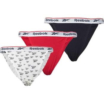 Reebok TANGA BRIEF KALAB 3pk Dámské kalhotky, černá, velikost