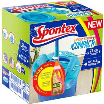 SPONTEX Express System Compact mop + Alex extra péče laminát 750 ml (3384128001154)