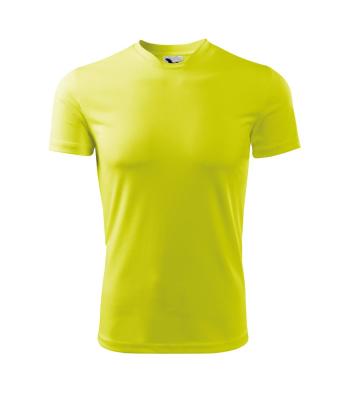 MALFINI Dětské tričko Fantasy - Neonově žlutá | 158 cm (12 let)