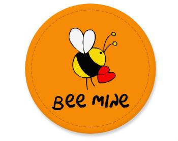 Placka magnet Bee mine