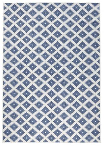 NORTHRUGS - Hanse Home koberce Kusový koberec Twin-Wendeteppiche 103128 blau creme - 120x170 cm Modrá