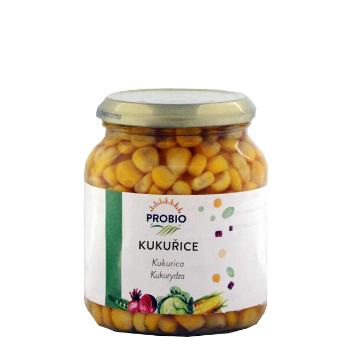 PRO-BIO, obchodní společnost s r.o. kukuřice sterilovaná 340 g BIO PROBIO