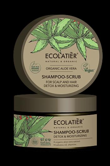 Peelingový šampon Aloe vera - detoxikuje a hydratuje vlasy - EcoLatier Organic - 250ml