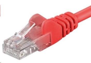 PremiumCord Patch kabel UTP RJ45-RJ45 CAT6 1m červená