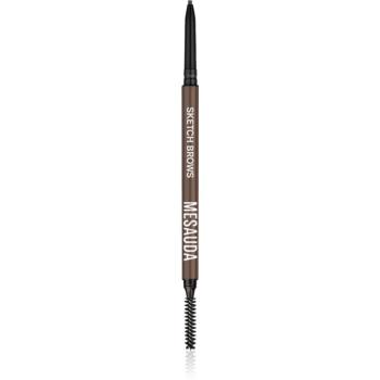 Mesauda Milano Sketch Brows automatická tužka na obočí s kartáčkem odstín 103 Auburn 0,09 g