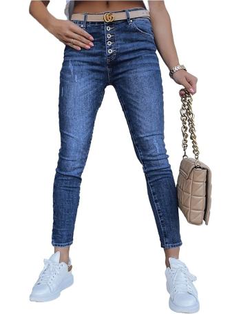 Modré dámské džíny naira vel. XL
