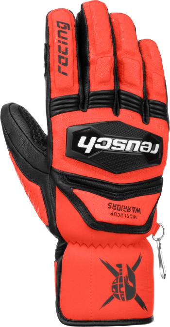 Reusch Worldcup Warrior SC - black / fluo red 8