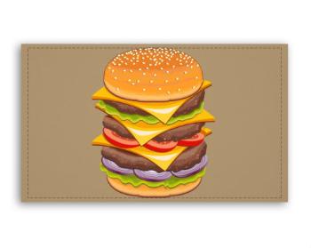 Fotoobraz 120x70 cm velký Hamburger