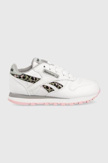 Dětské sneakers boty Reebok Classic bílá barva