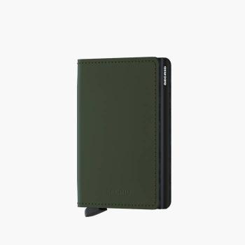 Secrid Slimwallet Matte SM-GREEN-BLACK