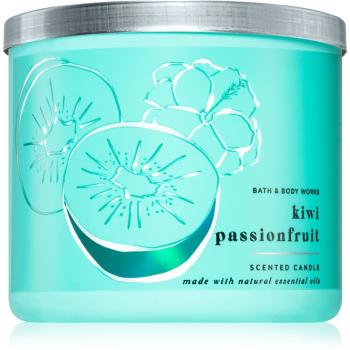 Bath & Body Works Aloha Kiwi Passionfruit vonná svíčka 411 g