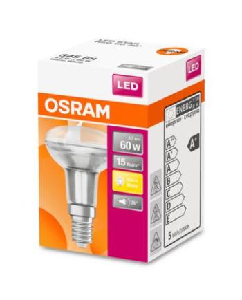 Osram Reflektorová LED žárovka E14 / 4,3 W 345 lm teplá bílá en. třída A+