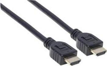 HDMI kabel Manhattan [1x HDMI zástrčka - 1x HDMI zástrčka] černá 3.00 m