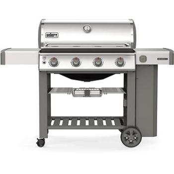 Weber Genesis II S-410 GBS plynový gril, Stainless steel (62001147)