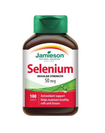 Jamieson Selen 50 mcg 100 tablet