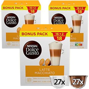 NESCAFÉ® Dolce Gusto® Latte Macchiato, 18 ks (3ks) (12540233)