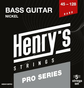 Henry's PRO Nickel 45-128 Struny pro 5-strunnou baskytaru