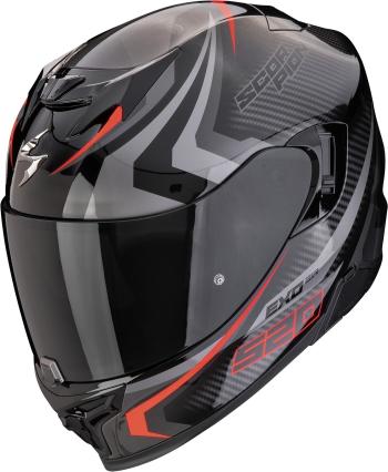 Scorpion EXO 520 EVO AIR TERRA Black/Silver/Red XS Přilba