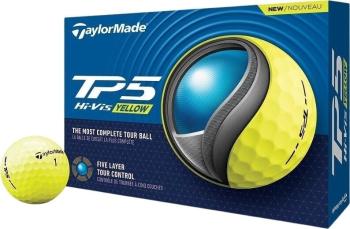 TaylorMade TP5 Yellow Golfové míčky