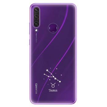 Odolné silikonové pouzdro iSaprio - čiré - Býk - Huawei Y6p