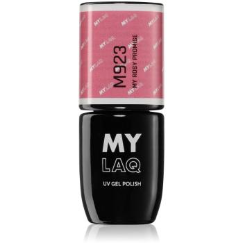 MYLAQ UV Gel Polish My Promise gelový lak na nehty odstín My Rosy Promise 5 ml