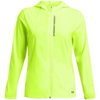 Under Armour OUTRUN THE STORM Dámská běžecká bunda, reflexní neon, velikost