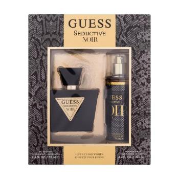 GUESS Seductive Noir dárková kazeta toaletní voda 75 ml + tělový sprej 125 ml pro ženy