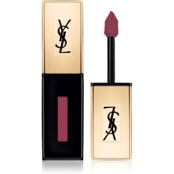 Yves Saint Laurent Vernis À Lèvres Glossy Stain dlouhotrvající rtěnka a lesk na rty 2 v 1 odstín 05 Rouge Vernis 6 ml