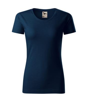 MALFINI Dámské tričko Native - Námořní modrá | L