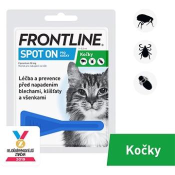 Frontline spot-on pro kočky 1 × 0,5 ml (3661103027911)