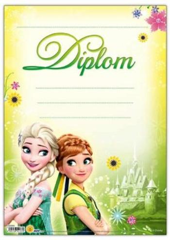 Dětský diplom A4 Disney Frozen