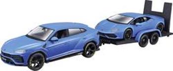 Model auta Maisto Design Elite Transporter Lamborghini Urus & Huracan, 1:24