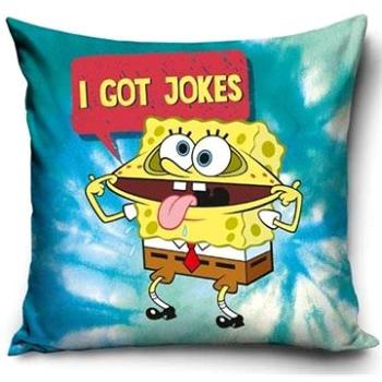 CARBOTEX povlak na polštářek Sponge Bob vtipálek 40×40 cm (5904302514898)