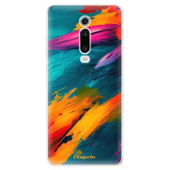 Odolné silikonové pouzdro iSaprio - Blue Paint - Xiaomi Mi 9T Pro