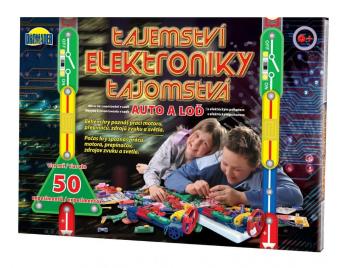 Teddies Tajemství elektroniky - Auto, loď 50 experimentů