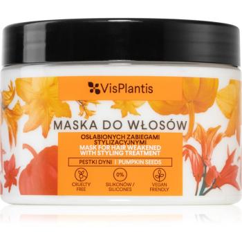 Vis Plantis Herbal Vital Care Pumpkin Seed Oil intenzivní regenerační maska pro vlasy namáhané teplem 300 ml