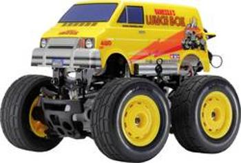 RC model auta monster truck Tamiya Lunch Box Mini, komutátorový, 1:24, 4WD (4x4), stavebnice