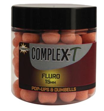 Dynamite baits pop ups dumbells fluro complex t - 15 mm