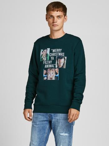 Jack & Jones Home Alone Mikina Zelená