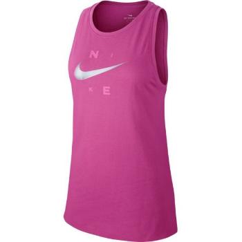 Nike DRY TANK DFC BRAND Dámské sportovní tílko, růžová, velikost M