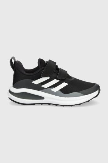 Dětské sneakers boty adidas Fortarun černá barva