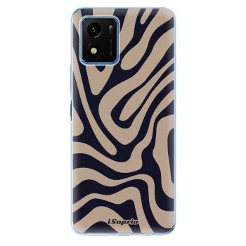 Odolné silikonové pouzdro iSaprio - Zebra Black - Vivo Y01