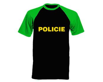 Pánské tričko Baseball Policie